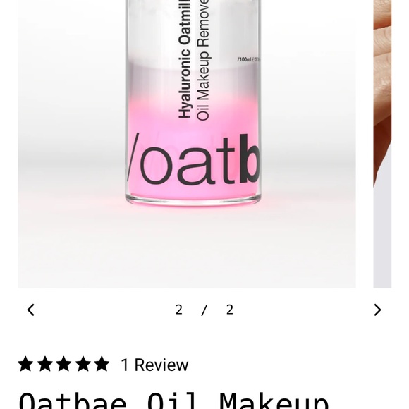 BNIB SEALED by toy factory /oatbae Hyaluronic Oat Milk Oil Make up remover! - Picture 2 of 6
